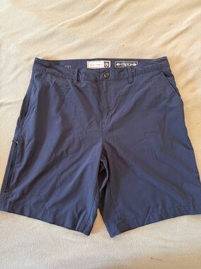 Ocean Current Men's Navy Stretch Hybrid Shorts